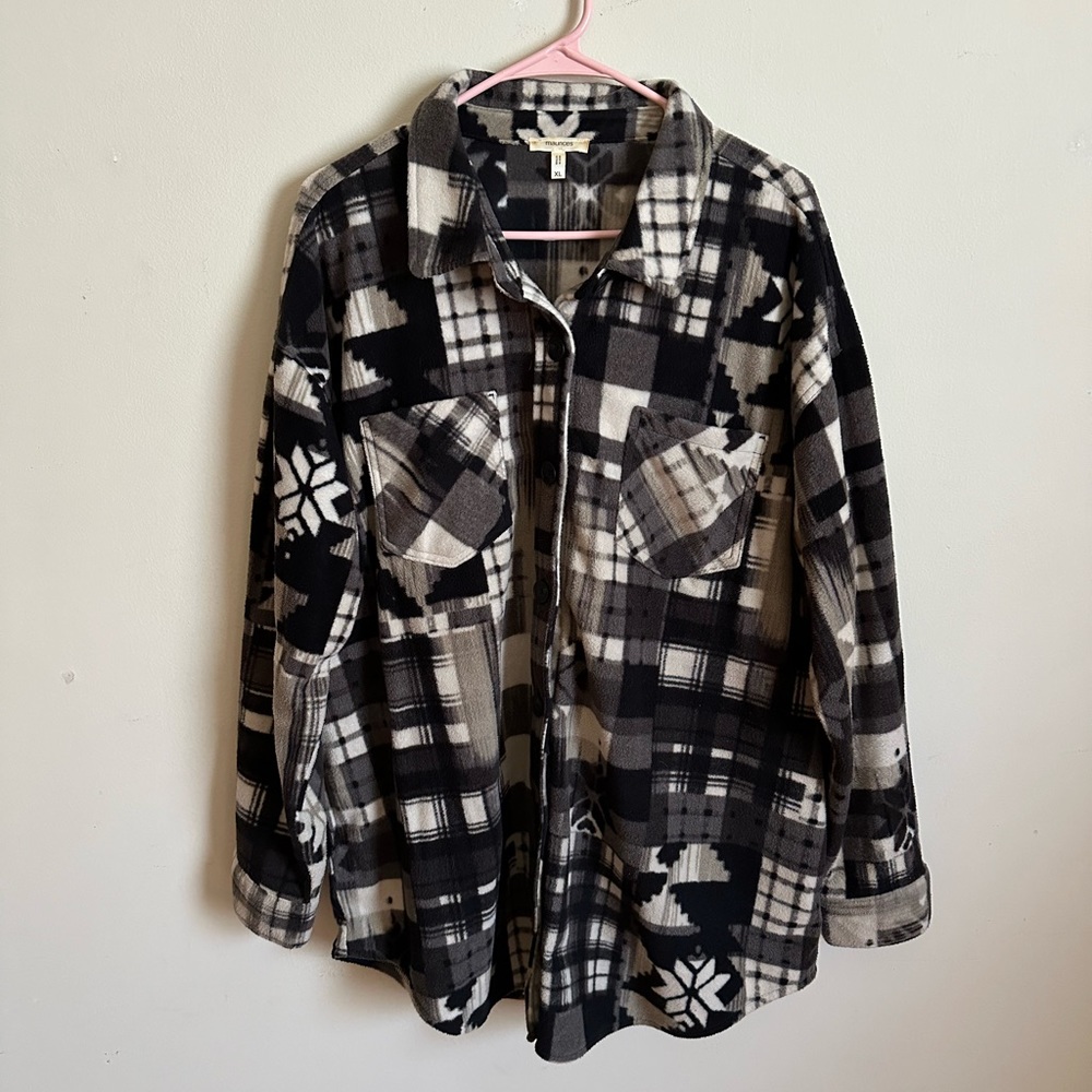 Maurice’s Fleece Shacket
